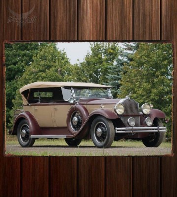 Металлическая табличка Packard Eight Dual Cowl Sport Phaeton (833)